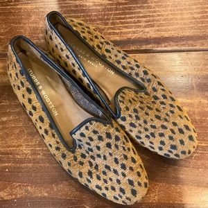 #Stubbs & Wootton #needlepoint cheetah #slippers